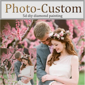 Customized Diamond Painting (Upload your photo→Choose Suitable Size→Payment)