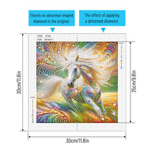 Load image into Gallery viewer, Horse 30*30CM (canvas) Special Shaped Drill Diamond Painting
