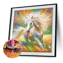 Load image into Gallery viewer, Horse 30*30CM (canvas) Special Shaped Drill Diamond Painting
