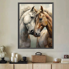 Load image into Gallery viewer, Horse 40*50CM (canvas) Full Round Drill Diamond Painting
