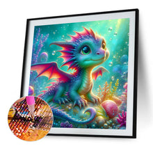 Load image into Gallery viewer, Colorful Little Dragon Underwater 40*40CM (canvas) Full Round Drill Diamond Painting
