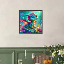 Load image into Gallery viewer, Colorful Little Dragon Underwater 40*40CM (canvas) Full Round Drill Diamond Painting
