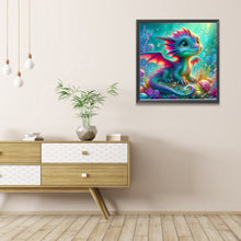 Load image into Gallery viewer, Colorful Little Dragon Underwater 40*40CM (canvas) Full Round Drill Diamond Painting
