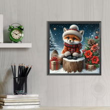 Load image into Gallery viewer, Snow Fox 30*30CM (canvas) Full AB Round Drill Diamond Painting
