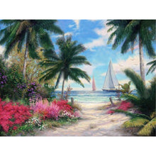 Load image into Gallery viewer, Seaside 40*30CM (canvas) Full AB Square Drill Diamond Painting
