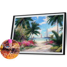 Load image into Gallery viewer, Seaside 40*30CM (canvas) Full AB Square Drill Diamond Painting
