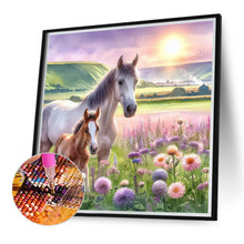 Load image into Gallery viewer, Horses On The Prairie 40*40CM (canvas) Full Round Drill Diamond Painting
