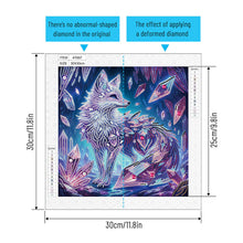 Load image into Gallery viewer, Fox 30*30CM (canvas) Special Shaped Drill Diamond Painting
