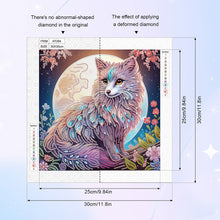 Load image into Gallery viewer, Fox 30*30CM (canvas) Special Shaped Drill Diamond Painting
