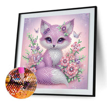 Load image into Gallery viewer, Fox 30*30CM (canvas) Special Shaped Drill Diamond Painting
