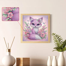 Load image into Gallery viewer, Fox 30*30CM (canvas) Special Shaped Drill Diamond Painting
