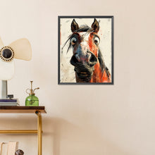 Load image into Gallery viewer, Funny Horse 40*50CM (canvas) Full Round Drill Diamond Painting
