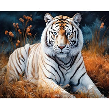 Load image into Gallery viewer, Tiger 50*40CM (canvas) Full Round Drill Diamond Painting
