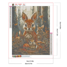 Load image into Gallery viewer, Rabbit 40*50CM (canvas) Full Round Drill Diamond Painting
