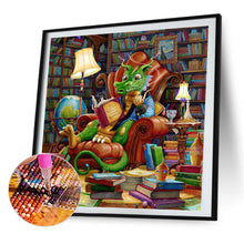 Load image into Gallery viewer, Little Dragon 40*40CM (canvas) Full AB Square Drill Diamond Painting
