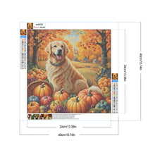 Load image into Gallery viewer, Autumn Dogs 40*40CM (canvas) Full Round Drill Diamond Painting
