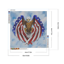 Load image into Gallery viewer, American Eagle 50*50CM (canvas) Full Round Drill Diamond Painting
