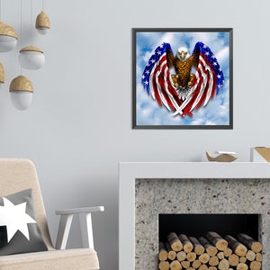 American Eagle 50*50CM (canvas) Full Round Drill Diamond Painting