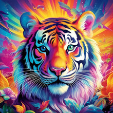 Load image into Gallery viewer, Tiger 40*40CM (canvas) Full Round Drill Diamond Painting
