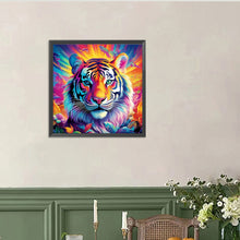 Load image into Gallery viewer, Tiger 40*40CM (canvas) Full Round Drill Diamond Painting
