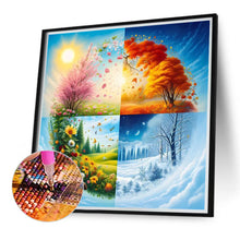 Load image into Gallery viewer, Four Seasons Scenery 40*40CM (canvas) Full Round Drill Diamond Painting
