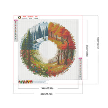 Load image into Gallery viewer, Four Seasons Scenery 40*40CM (canvas) Full Round Drill Diamond Painting
