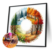 Load image into Gallery viewer, Four Seasons Scenery 40*40CM (canvas) Full Round Drill Diamond Painting
