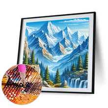 Load image into Gallery viewer, Iceberg Forest 30*30CM (canvas) Full Round Drill Diamond Painting
