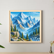 Load image into Gallery viewer, Iceberg Forest 30*30CM (canvas) Full Round Drill Diamond Painting
