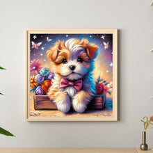 Load image into Gallery viewer, Yarn Dog 30*30CM (canvas) Full Round Drill Diamond Painting
