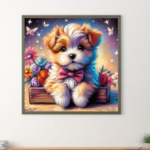 Load image into Gallery viewer, Yarn Dog 30*30CM (canvas) Full Round Drill Diamond Painting
