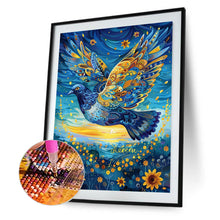 Load image into Gallery viewer, Abstract Dove 30*40CM (canvas) Full Round Drill Diamond Painting
