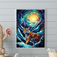 Load image into Gallery viewer, Tiger 30*40CM (canvas) Full Round Drill Diamond Painting
