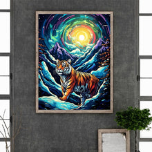 Load image into Gallery viewer, Tiger 30*40CM (canvas) Full Round Drill Diamond Painting
