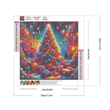 Load image into Gallery viewer, Christmas Tree And Gifts 30*30CM (canvas) Full Round Drill Diamond Painting
