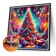 Load image into Gallery viewer, Christmas Tree And Gifts 30*30CM (canvas) Full Round Drill Diamond Painting
