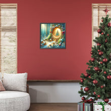 Load image into Gallery viewer, Christmas In The Forest Mini Town 30*30CM (canvas) Full Round Drill Diamond Painting
