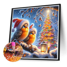 Load image into Gallery viewer, Forest Bird Christmas 30*30CM (canvas) Full Round Drill Diamond Painting
