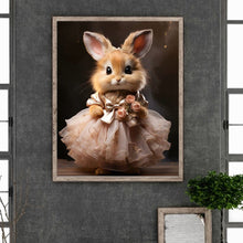 Load image into Gallery viewer, Tuxedo Bunny 40*50CM (canvas) Full Round Drill Diamond Painting
