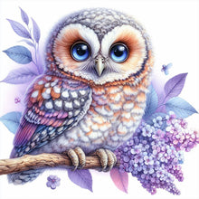 Load image into Gallery viewer, Owl 30*30CM (canvas) Full Round Drill Diamond Painting
