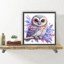 Load image into Gallery viewer, Owl 30*30CM (canvas) Full Round Drill Diamond Painting
