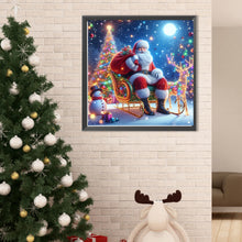 Load image into Gallery viewer, Santa Claus 40*40CM (canvas) Full Round Drill Diamond Painting
