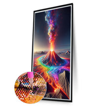 Load image into Gallery viewer, Colorful Volcano Eruption 40*70CM (canvas) Full Round Drill Diamond Painting
