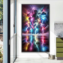 Load image into Gallery viewer, Colorful Lightning 40*70CM (canvas) Full Round Drill Diamond Painting
