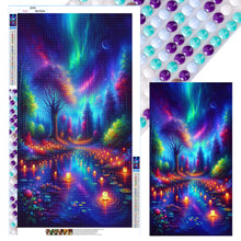 Load image into Gallery viewer, Colorful Aurora And Lights 40*70CM (canvas) Full Round Drill Diamond Painting
