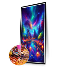 Load image into Gallery viewer, Colorful Aurora And Lights 40*70CM (canvas) Full Round Drill Diamond Painting
