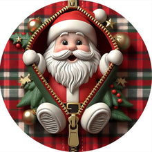 Load image into Gallery viewer, Santa Claus 30*30CM (canvas) Full Round Drill Diamond Painting
