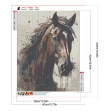 Load image into Gallery viewer, Horse 40*50CM (canvas) Full Round Drill Diamond Painting
