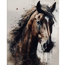 Load image into Gallery viewer, Horse 40*50CM (canvas) Full Round Drill Diamond Painting
