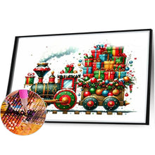 Load image into Gallery viewer, Christmas Gift Train 40*30CM (canvas) Full Square Drill Diamond Painting
